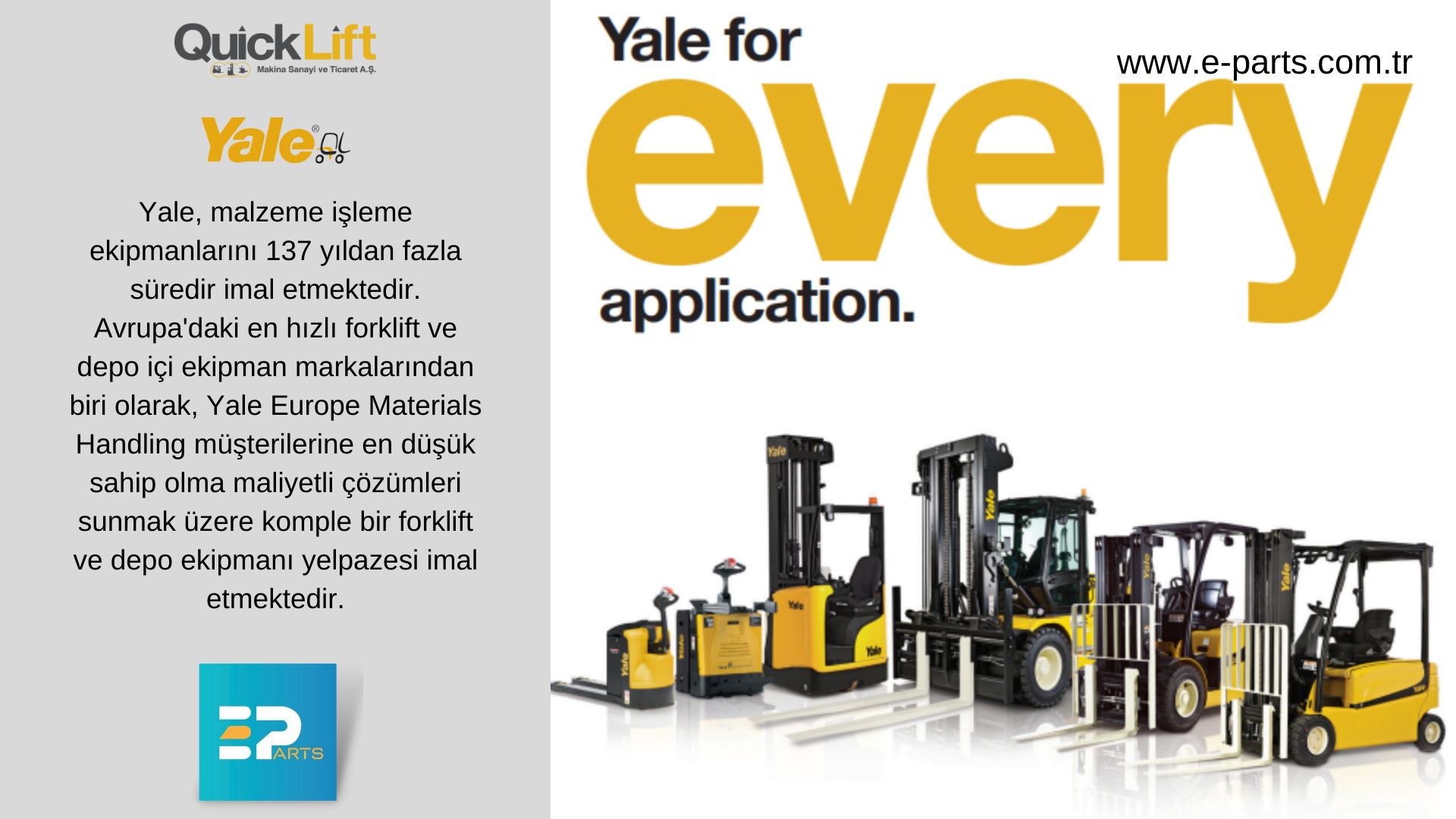 Forklift Parçaları Linde Still Jungheinrich Toyota Forklift Yedek