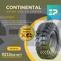 200/50-10 - Continental - SC20+ SIT-Segmanlı Siyah Forklift Lastiği