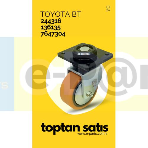 BT 244316 136135 7647304 Denge Teker ve Mekanizması / Support Wheel Assy