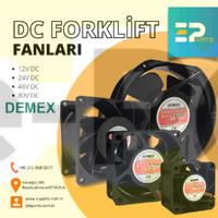 Demex Y8038H48B  80x80x38 DC 48V 0.25A Fan