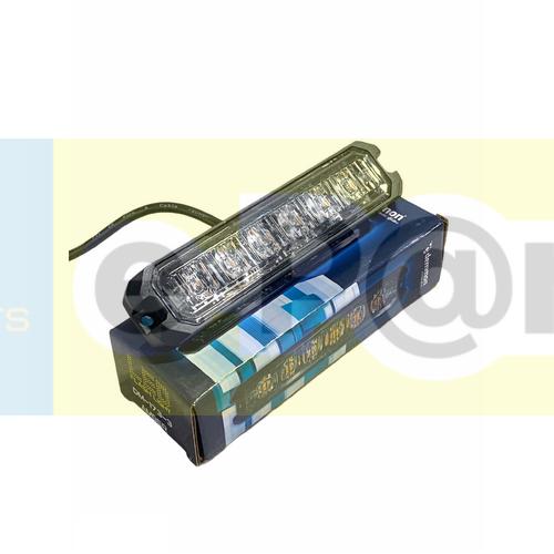 DEMMON DM-173-3 DEMMON 10V-30V ÇAKAR FLAŞ LAMBA 6 LEDLİ TURUNCU (130*29*16 MM) 