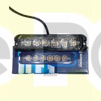 DEMMON DM-173-3 DEMMON 10V-30V ÇAKAR FLAŞ LAMBA 6 LEDLİ TURUNCU (130*29*16 MM) 