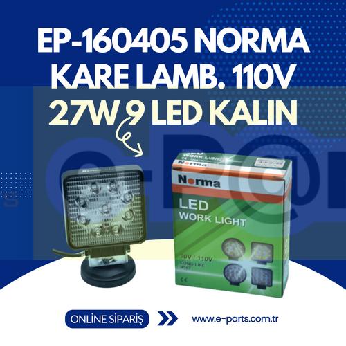 EP-160405 NORMA KARE LAMB. 110V 27W 9 LED KALIN