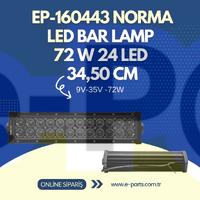 EP-160443 NORMA LED BAR LAMP  72 W 24 LED  34,50 CM