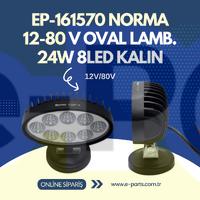 EP-161570 NORMA 12-80 V OVAL LAMB. 24W 8LED KALIN