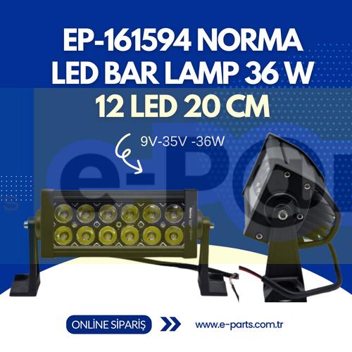 EP-161594 NORMA LED BAR LAMP 36 W 12 LED 20 CM