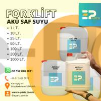 Forklift Akü Saf Su 30 Litre Bidonlu
