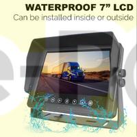 Forklift Kamerası  7 İnç IPS WaterProof Monitor