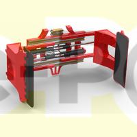 Forklift Kayar Kollu  Rulo Ataşmanı 1000-2600 Kg.
