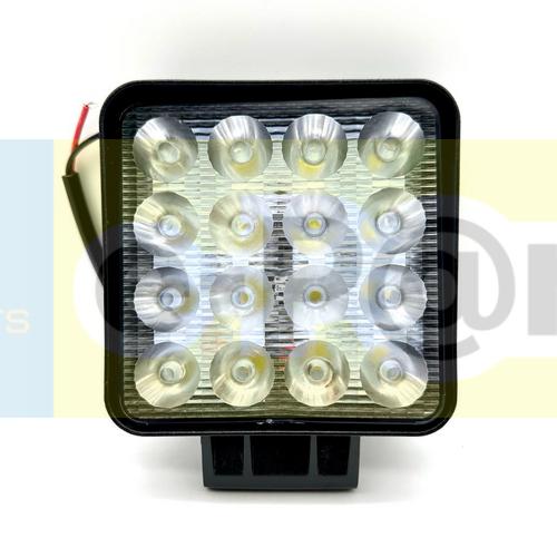 Kare Led Far 10V/60V DC Su Geçirmez IP68 