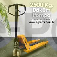 KRAFTER Manuel Transpalet 2,5 Ton Döküm Pompa