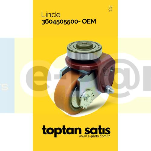 Linde 3604505500 Denge Teker ve Mekanizması / Support Wheel Assy