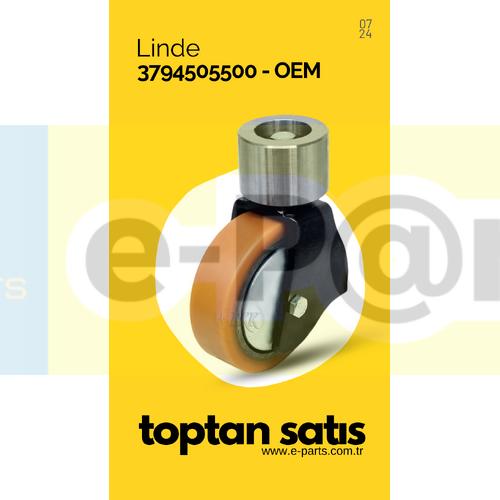 Linde 3794505500 Denge Teker ve Mekanizması / Support Wheel Assy