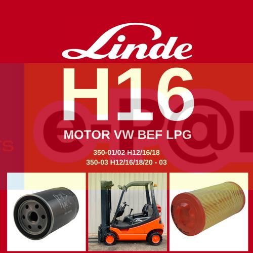 Linde H16 VW BEF LPG Motor Periyodik Bakım Kiti - OEM