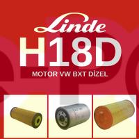 Linde H18D VW BXTDizel Motor Periyodik Bakım Kiti - OEM