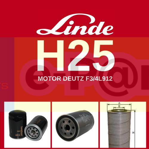 Linde H25 Deutz F3/4L92 Dizel Motor Periyodik Bakım Kiti - OEM