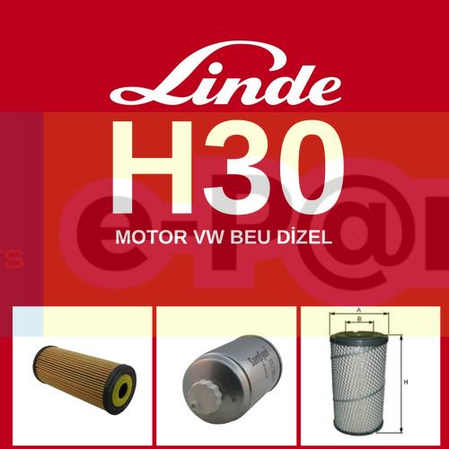 Linde H30D VW Beu Dizel Motor Periyodik Bakım Kiti - OEM