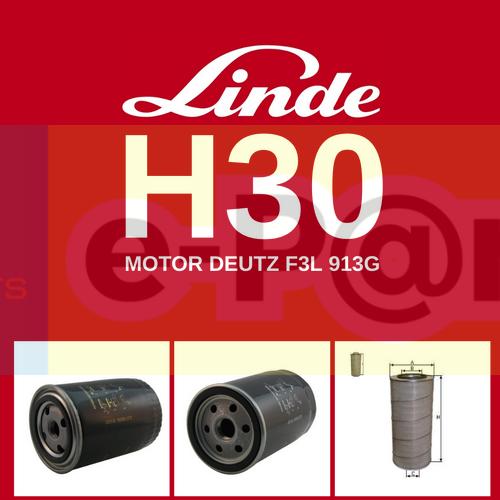 Linde H30D DEUTZ F3L 913G Dizel Motor Periyodik Bakım Kiti - OEM