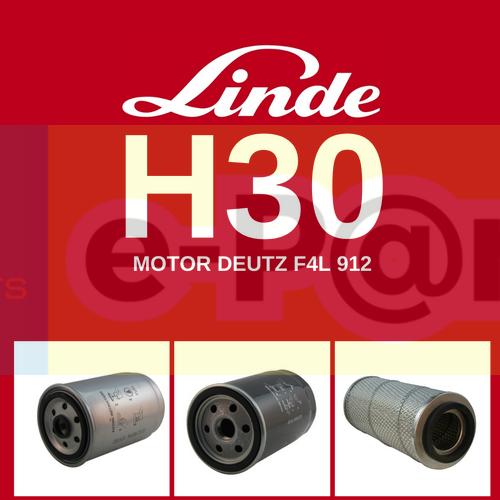 Linde H30D DEUTZ F4L 912 Dizel Motor Periyodik Bakım Kiti - OEM