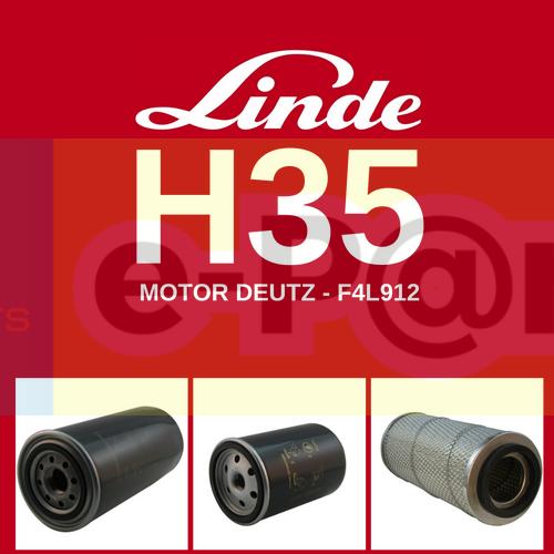 Linde H35 Motor:DEUTZ - F4L912 Periyodik Bakım Kiti - OEM