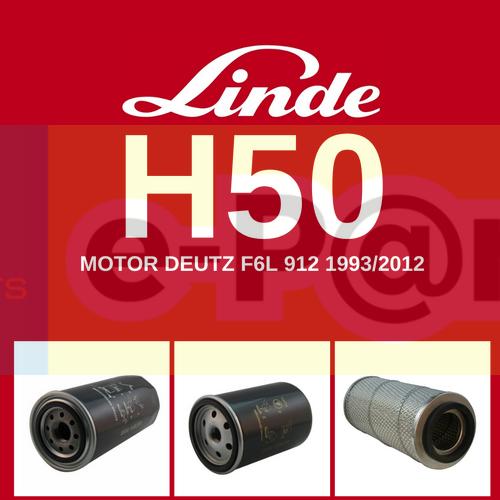 Linde H50 DEUTZ F6L 912 1993/2012 Motor Periyodik Bakım Kiti - OEM