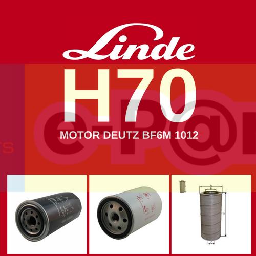 Linde H70 BF6M 1012 Motor Periyodik Bakım Kiti - OEM