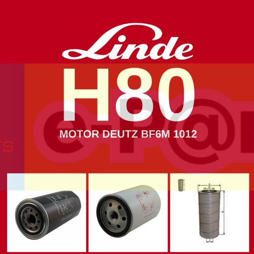 Linde H80 BF6M 1012 Motor Periyodik Bakım Kiti - OEM