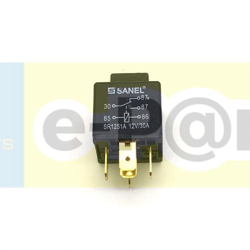Röle Mini 12V 5 Uçlu 2 Platinli 