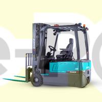 Simer Forklift 16T-3W Lityum Akülü  3 Teker