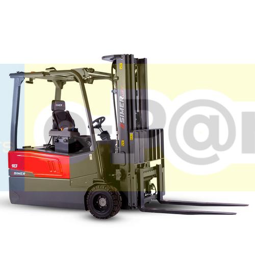 Simer Forklift 18T-3W Akülü Forklift 3 Teker