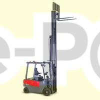 Simer Forklift 20T-4W Akülü Forklift 4 Teker