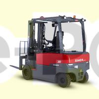 Simer Forklift 30T-4W Akülü Forklift 4 Teker