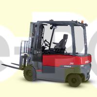 Simer Forklift 35T-4W Akülü Forklift 4 Teker