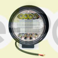 Yuvarlak Led Far  Çakarlı10/80V DC