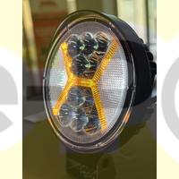 Yuvarlak Led Far  Sarı Çakarlı 10/80V DC