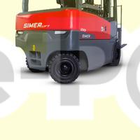 Simer Forklift 20T-4W Akülü Forklift 4 Teker